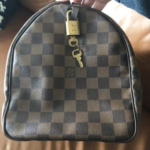 Louis Vuitton Speedy 30 Damier Ebene
